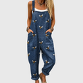 Peto Bárbara azul estampado