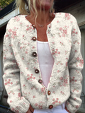 Rosario | Chaqueta de Punto Ramitos de Rosas