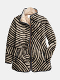 Inés | Chaqueta acolchada de círculos retro