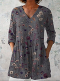 Guadalupe | Blusa Larga con Cuello en V