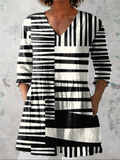 Catalina | Blusa Larga con Cuello en V