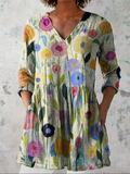 Esperanza | Blusa Larga con Cuello en V