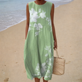 Vestido de verano cómodo sin mangas