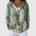 Blanca | Chaqueta de Punto con Capucha
