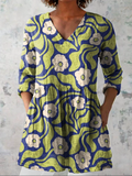 Cayetana | Blusa Larga con Cuello en V