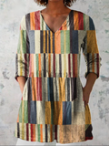 Carmen | Blusa Larga con Cuello en V