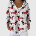 Amparo | Chaqueta de Punto con Capucha