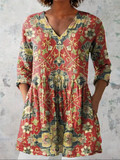 Blanca | Blusa Larga con Cuello en V