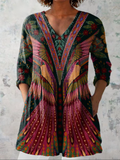 Dorotea | Blusa Larga con Cuello en V