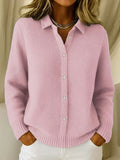 Carmela | Chaqueta de Punto Texturizada con Botones