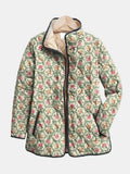 Isabel | Chaqueta acolchada floral de inspiración vintage