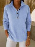 Amparo | Jersey Polo con Cuello de Pico