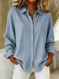Jimena | Camisa de Rayas con Botones