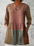 Marta | Blusa Larga con Cuello en V