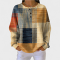 Teodora | Jersey con estampado patchwork multicolor