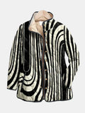 Clara | Chaqueta acolchada geométrica