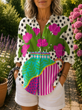 Amara | Blusa Jarrón en Flor