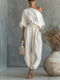 Mila™ | Conjunto de 2 Piezas con Hombros al Descubierto