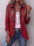 Inmaculada | Chaqueta Cachemira con Volantes